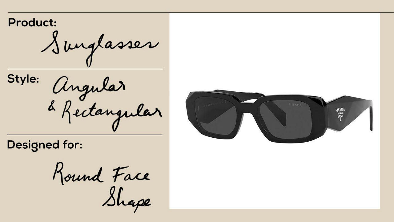 Sunglasses for round face shape