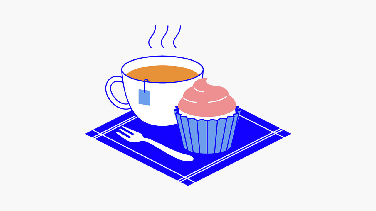 illustration of tea