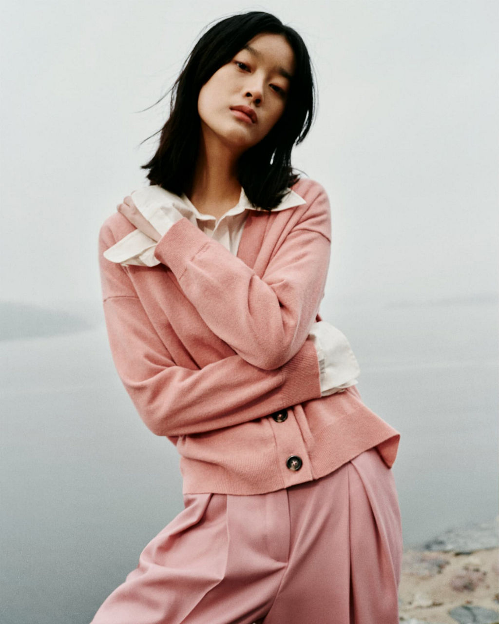 Pink Cardigan