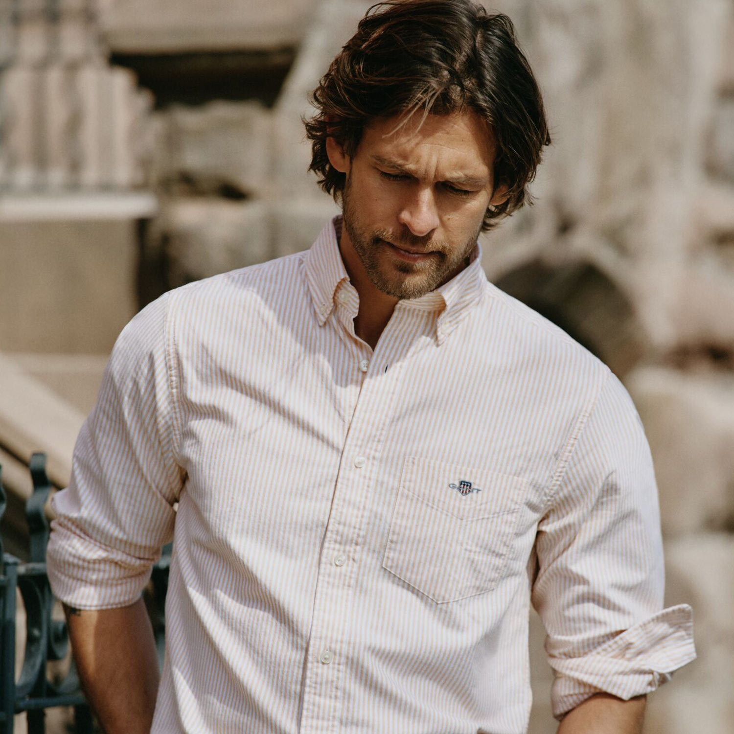 New season menswear collection featuring timeless style pieces from Gant