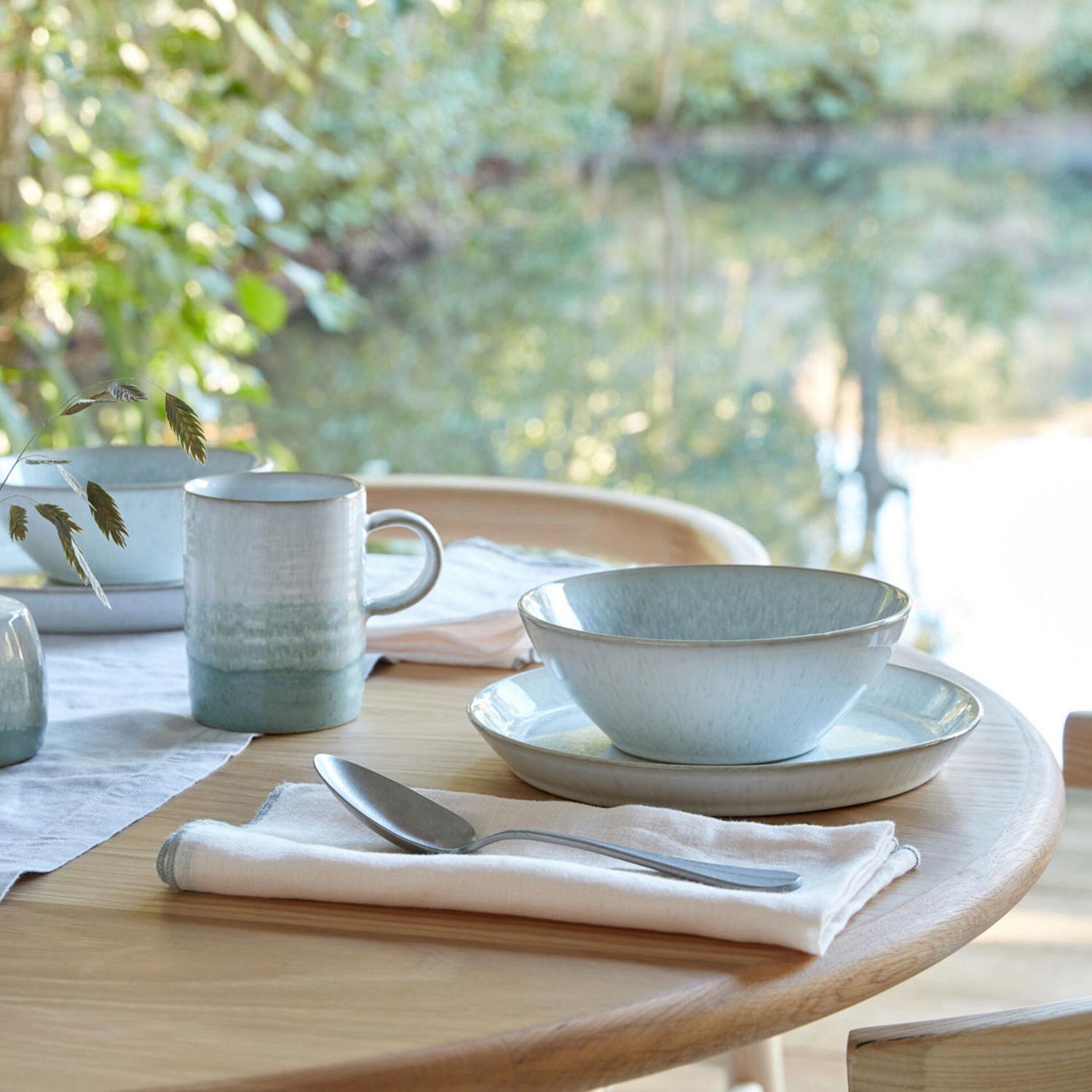 Denby tableware and dinnerware collection, showcasing durable and versatile everyday dining products