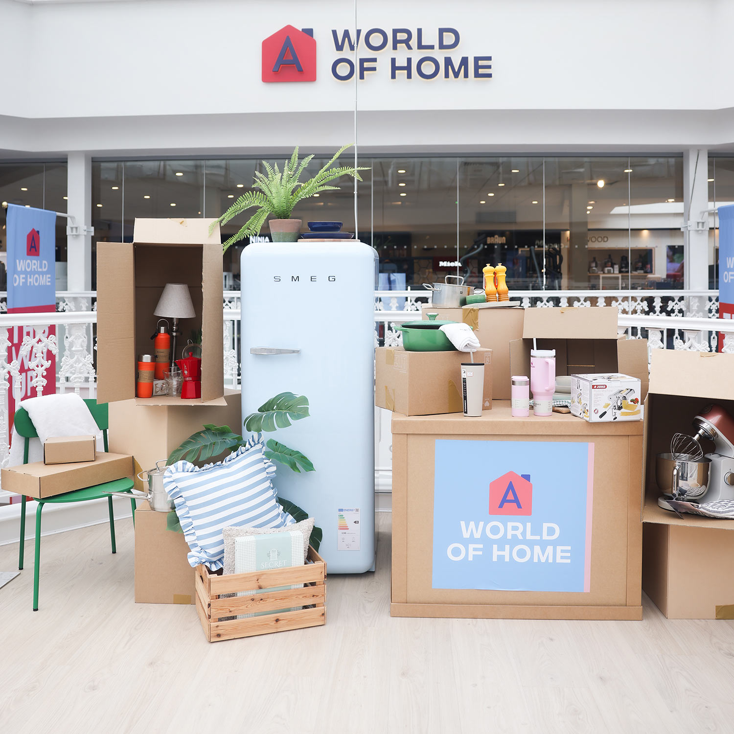 World of Home destination now open on second floor in-store