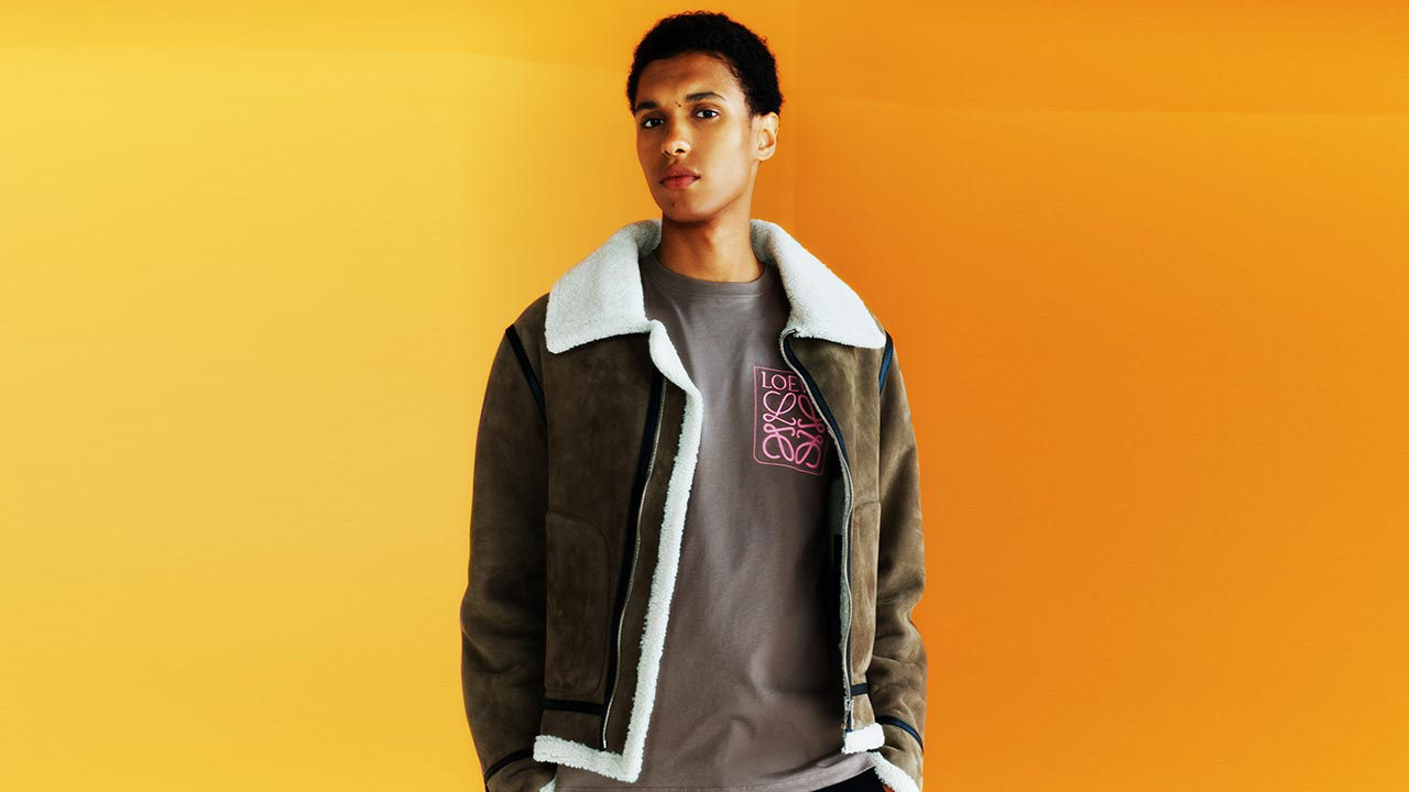 Man Wearing Loewe