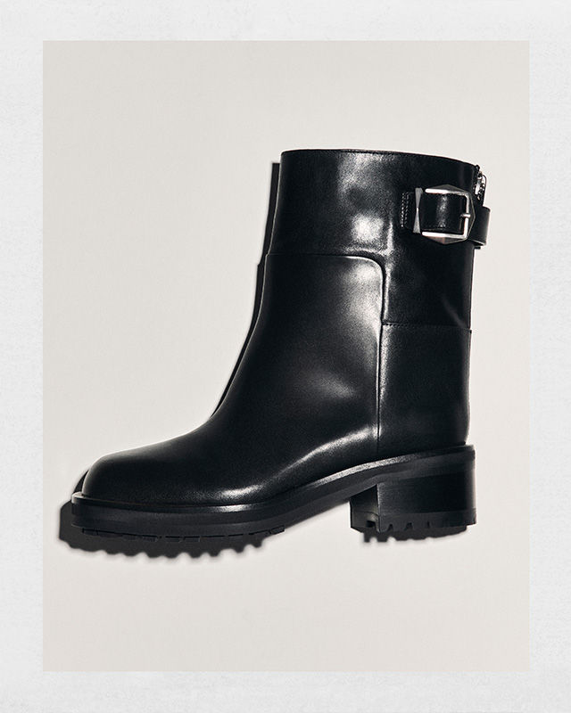 a black boot