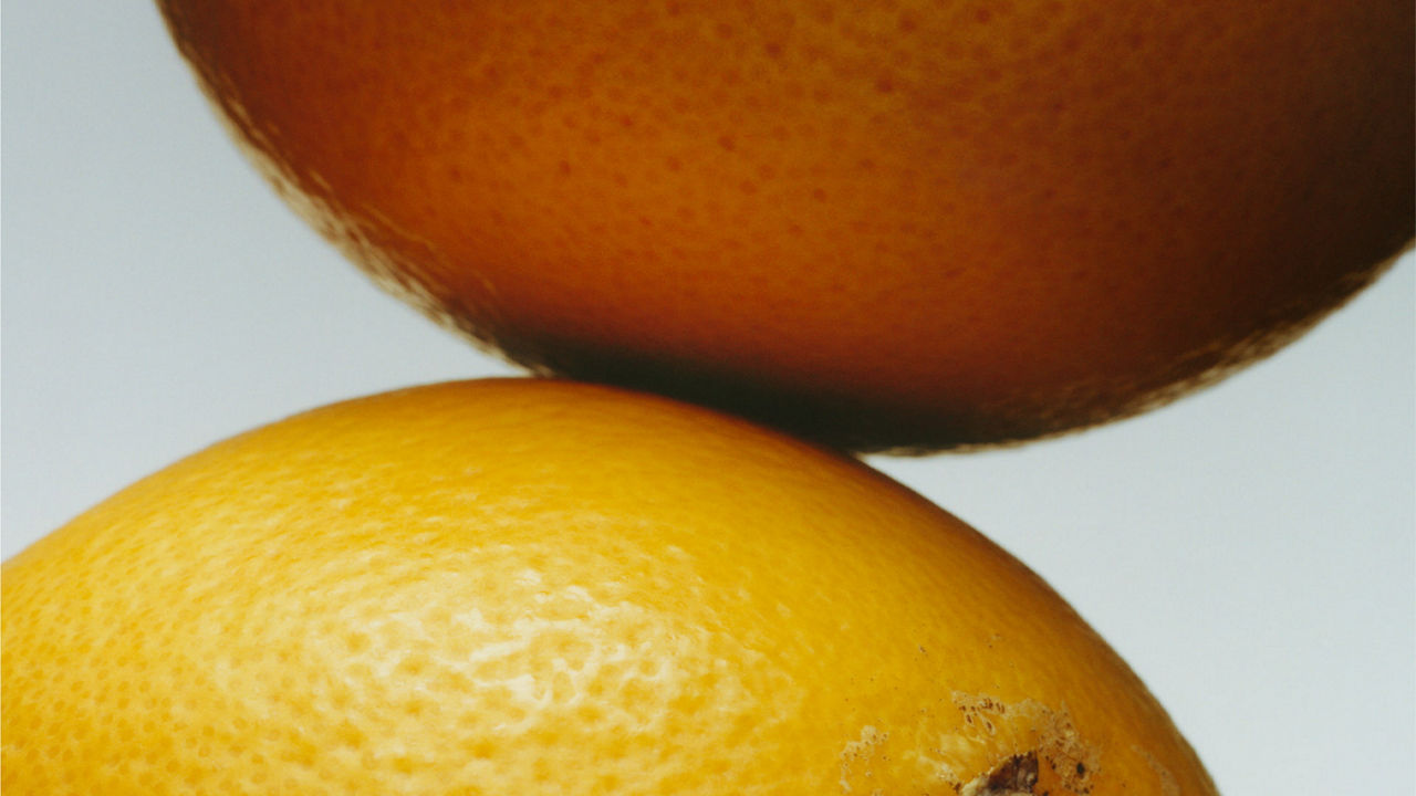 Close up of grapefruit