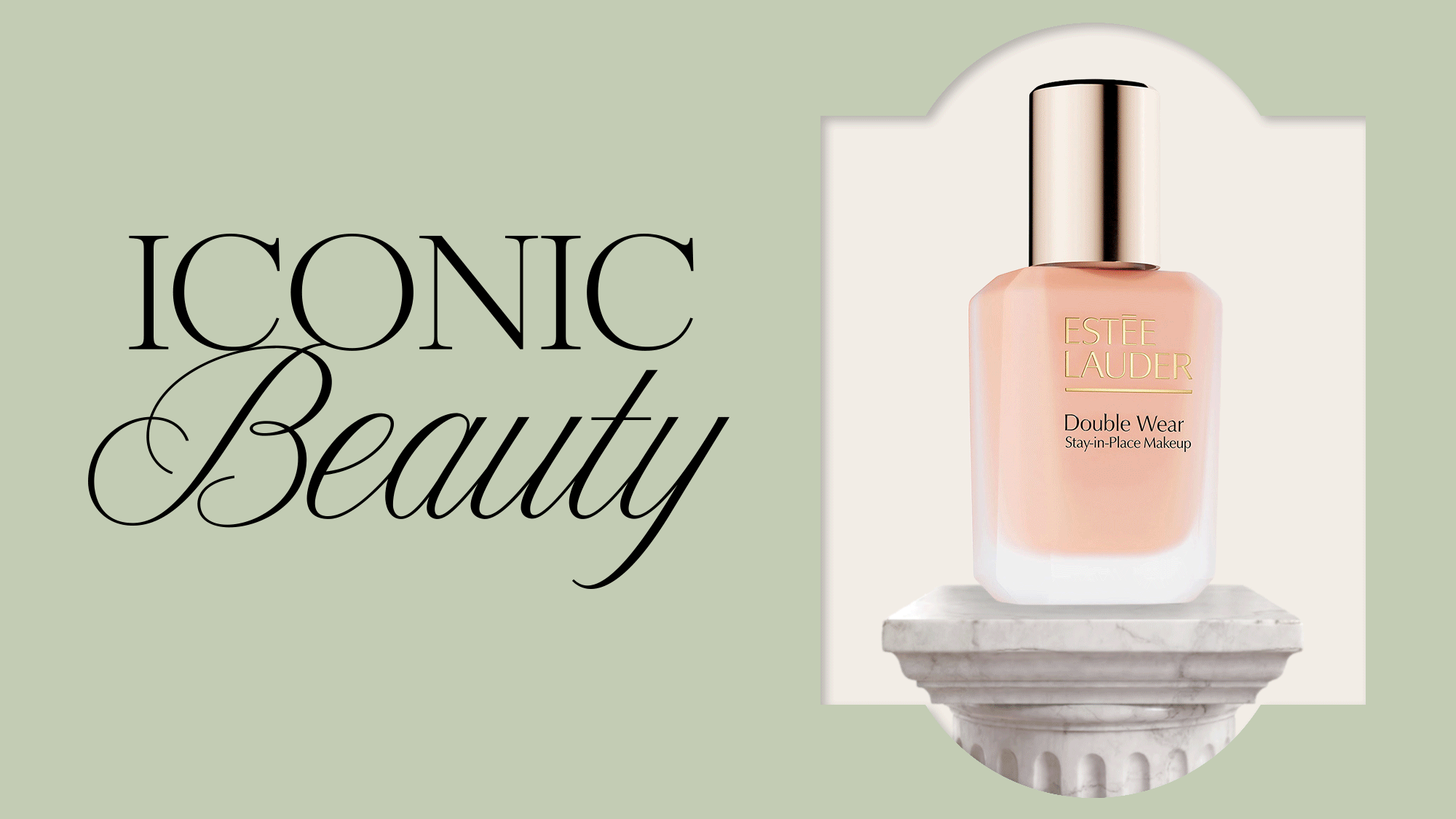 Iconic beauty products and cosmetics collection