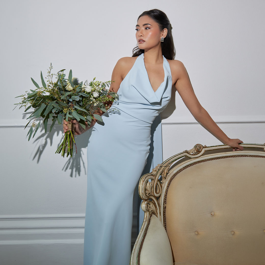 Elegant occasion wear collection featuring coordinated separates for seasonal events