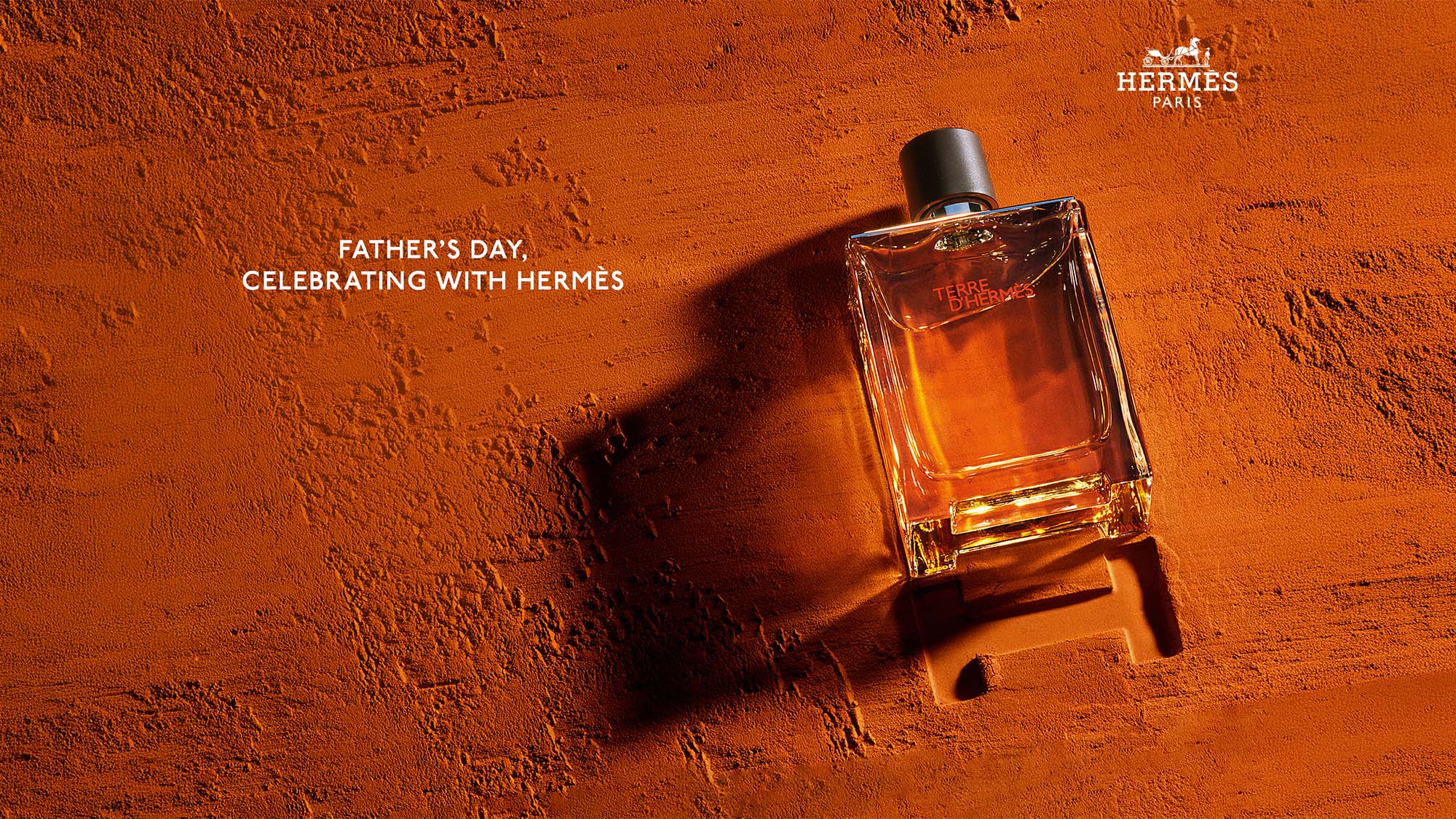 Hermès men's fragrances collection with gift with purchase offer