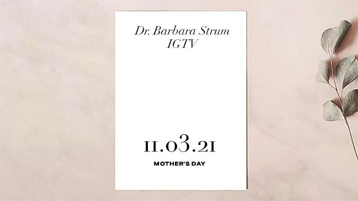 AT HOME FACIAL WITH DR.BARBARA STURM