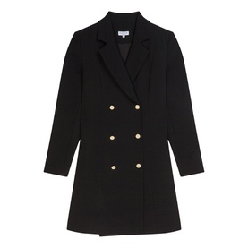 Reseau Double Breasted Blazer Dress