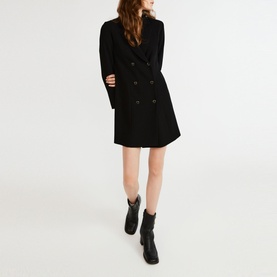 Reseau Double Breasted Blazer Dress