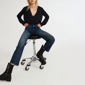 Bonjour V-Neck Blouse
