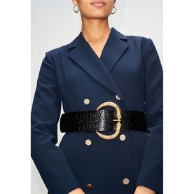 Aserpent Leather Belt
