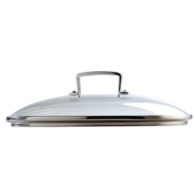 Toughened Non-Stick Glass Lid 16cm