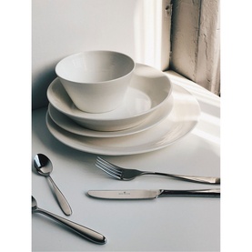 1815 White 16 Piece Dinner Set