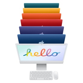 24-Inch iMac With Retina 4.5K Display: Apple M1 Chip With 8‑Core CPU And 7‑Core GPU 256GB