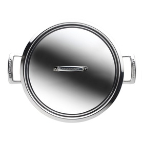 3-Ply Stainless Steel Shallow Casserole 24cm