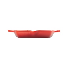 Signature Cast Iron Deep Square Grill 30cm Cerise