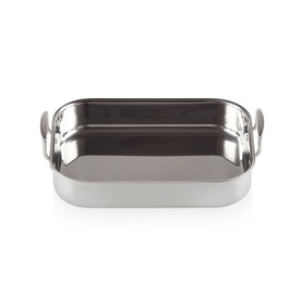 3-Ply Stainless Steel Rectangular Roaster 35cm