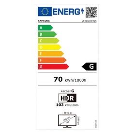 43 Inch 4K UHD AU7100 Smart TV