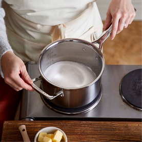 3-Ply Stainless Steel 3 Piece Saucepan Set