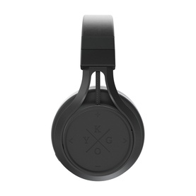 Kygo A9/600 Headphones in black, over-ear style with padded headband, shown from side angle