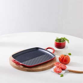 Signature Cast Iron Rectangular Grill 30cm
