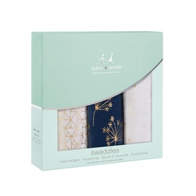 Deco Metallic Swaddles