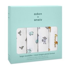 Classic Swaddles Jungle Jam 4 Pack