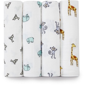 Classic Swaddles Jungle Jam 4 Pack