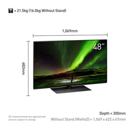 48 Inch 4K UHD OLED JZ1500 Smart TV