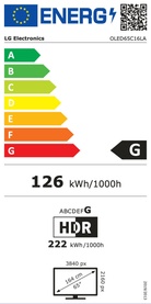 65 Inch 4K OLED C16 Smart TV