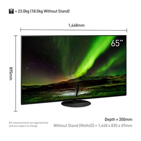 65 Inch 4K UHD OLED JZ1500 Smart TV