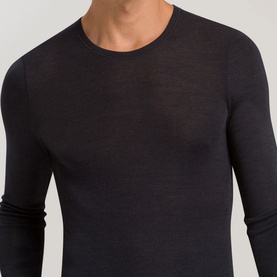 Wool-Silk Long Sleeve T-Shirt