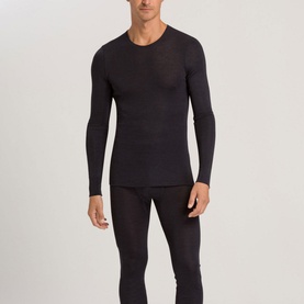 Wool-Silk Long Sleeve T-Shirt