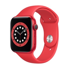 Watch Series 6 40mm Red Aluminium Case with Red Sport Band