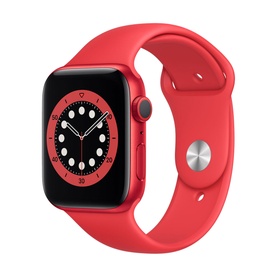 Watch Series 6 40mm Red Aluminium Case with Red Sport Band