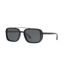 Rectangle Sunglasses Black