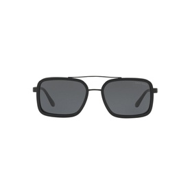 Rectangle Sunglasses Black