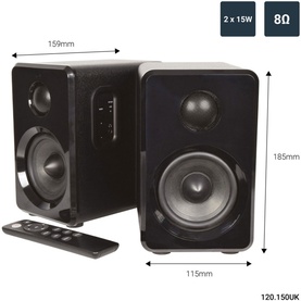 AV Link Bluetooth Stereo Speakers