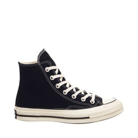Converse All Star 70 Classic High-Top Trainers in black canvas with cream rubber cupsole and ivory laces