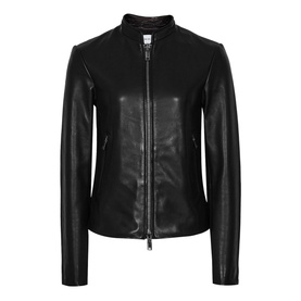 Allie Leather Biker Jacket