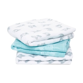 Now & Zen Three Pack Muslin Squares