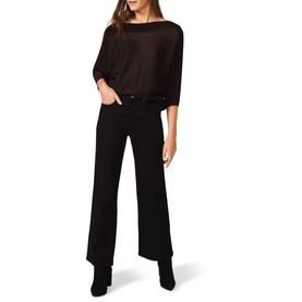 Aine Shimmer One Shoulder Knit Top