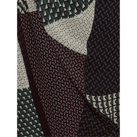 Alaina Geometric Print Shirt Dress