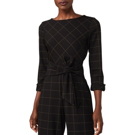 Alesha Check Jumpsuit