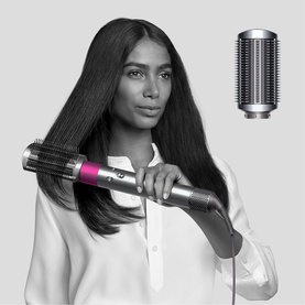 Airwrap Complete Long Barrel Multistyler Nickel/Fuchsia