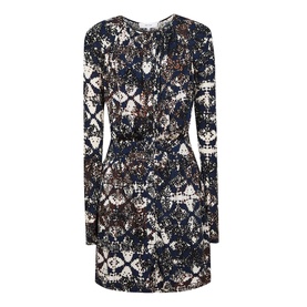 Antonia Snake Print Jersey Dress