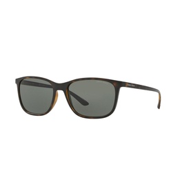 Havana Square Sunglasses Brown