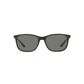 Havana Square Sunglasses Brown